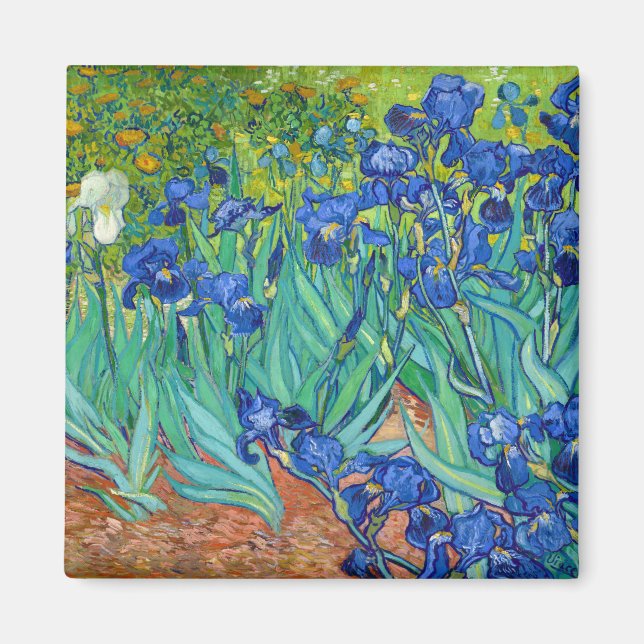 Irises, Vincent van Gogh Magnet (Framsidan)