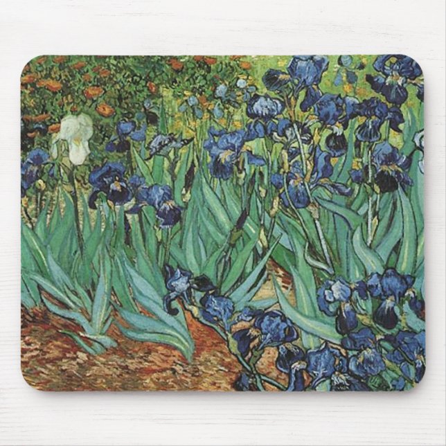 Irises Vincent van Gogh Musmatta (Framsidan)