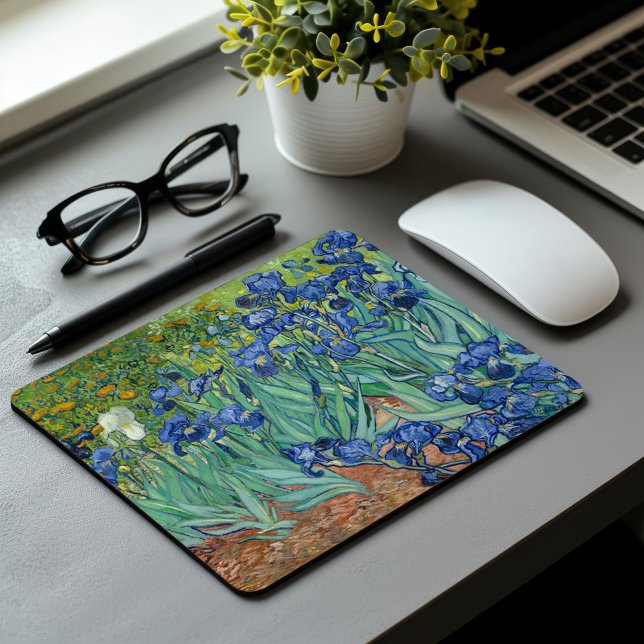 Irises | Vincent Van Gogh Musmatta (Skapare uppladdad)