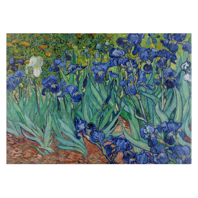 Irises Vincent van Gogh Painting Cthing Board (Framsidan)