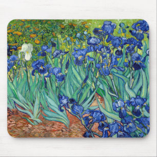 Irises Vincent van Gogh Painting Mousepad Musmatta