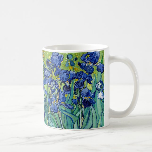 Irises Vincent van Gogh Painting Mugg (Höger)