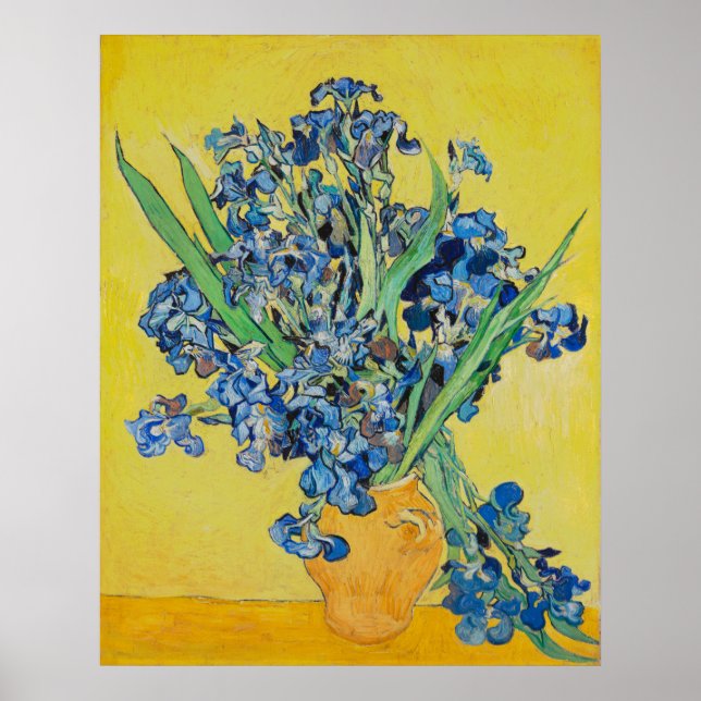Irises Vincent van Gogh Poster (Framsidan)