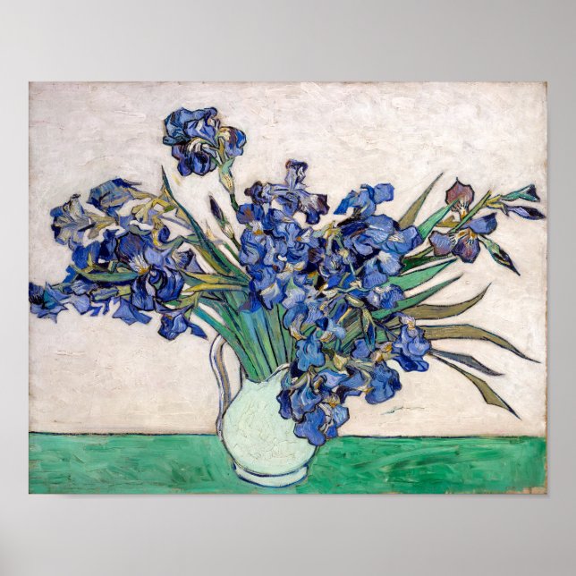 Irises | Vincent van Gogh | Poster (Framsidan)