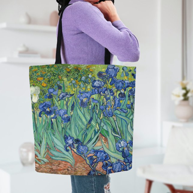 Irises | Vincent van Gogh Tygkasse (Skapare uppladdad)