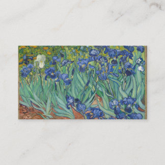 Irises Vincent Van Gogh Visitkort