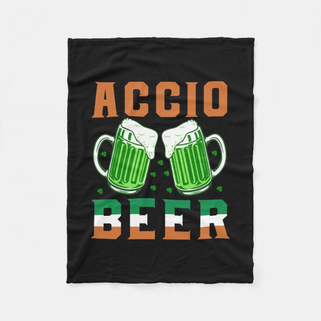 Irish Acio Beer Fleecefilt (Framsidan)