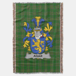 Irish Agar Jackar Arm Family Crest Ireland Filt