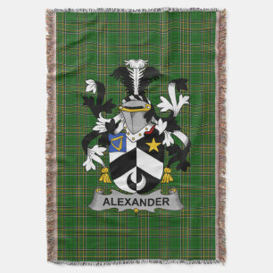 Irish Alexander Jackar Arm Family Crest Ireland Filt