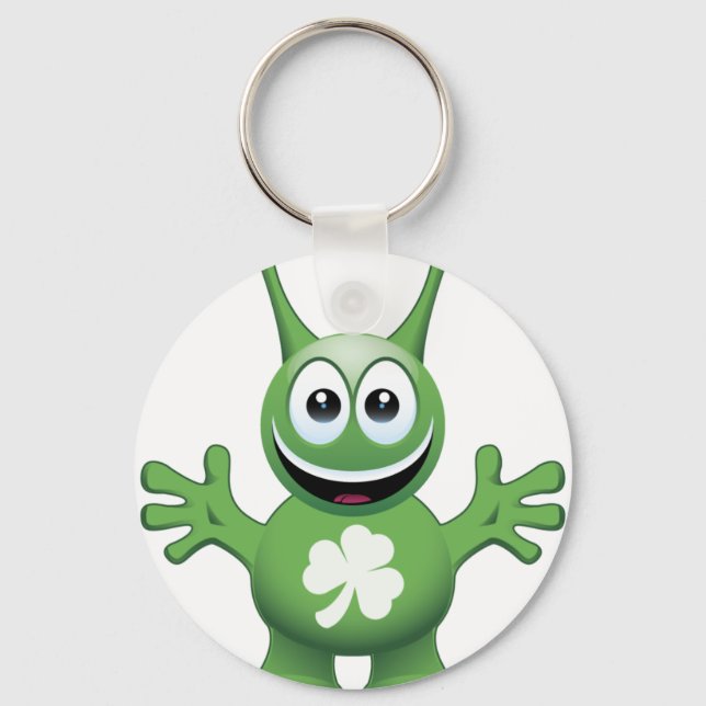Irish Alien Nyckelring (Framsida)