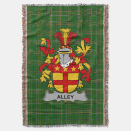 Irish Alley Jackar om Arm Family Crest Ireland Filt