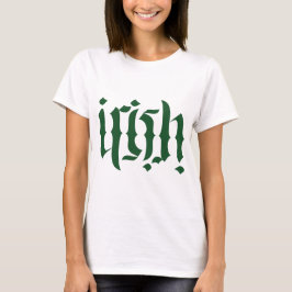 Irish Ambigram Logotyp T Shirt