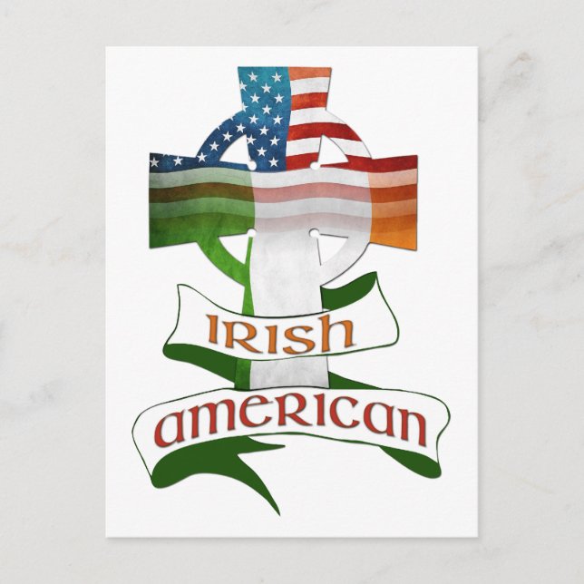 Irish American Celtic Kor Postcards Vykort (Framsida)