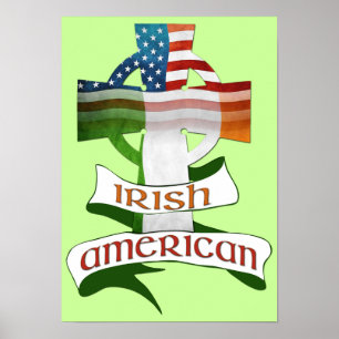 Irish American Celtic Kor Poster