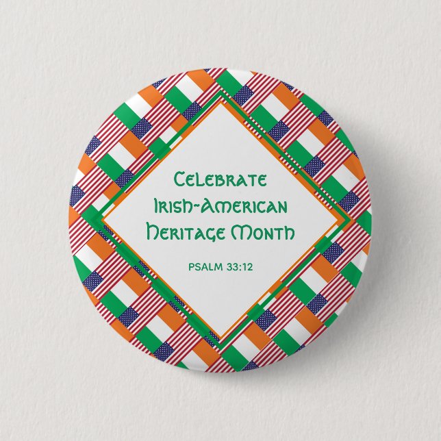IRISH-AMERICAN Christian Celebrate Heritage Month Knapp (Framsida)