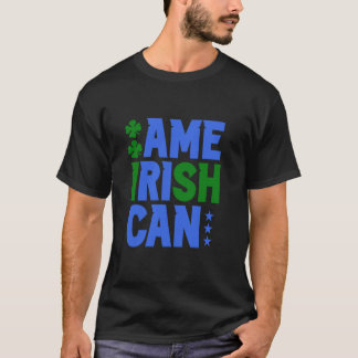 Irish American Family Roots Ireland USA USA Amerik T Shirt