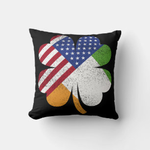 Irish American Flagga Ireland Flagga Kudde