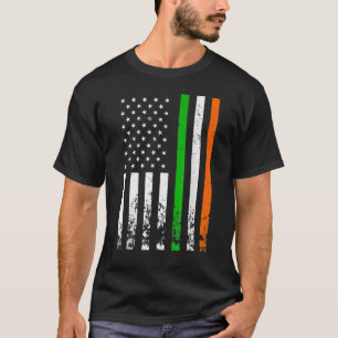 Irish American Flagga Ireland Flagga Manar Women S T Shirt
