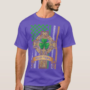 Irish American Flagga Ireland Flagga St Patrick Da T Shirt