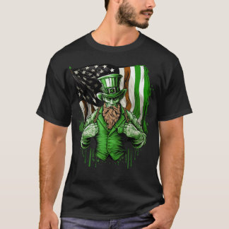 Irish American Flagga Lincoln St T Shirt