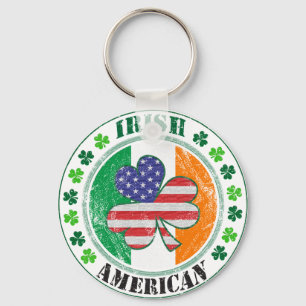 Irish American Nyckelring