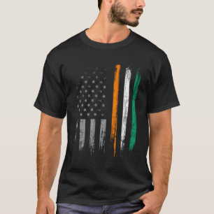 Irish American St patrick's day T Shirt
