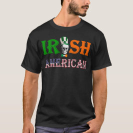 Irish American St patrick's day T-shirt