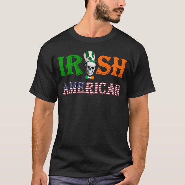Irish American St patrick's day Tröja (Framsida)