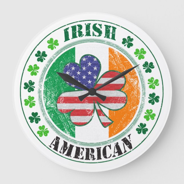 Irish American Stor Klocka (Framsida)
