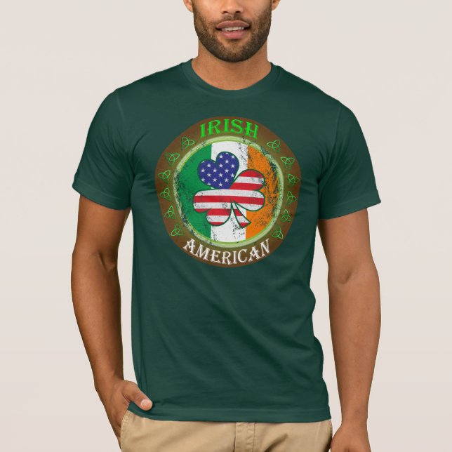 Irish American T-shirt (Framsida)