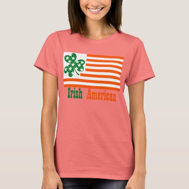 Irish American Tee Shirt (Framsida)