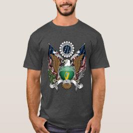 Irish American Vapensköld T-Shirt