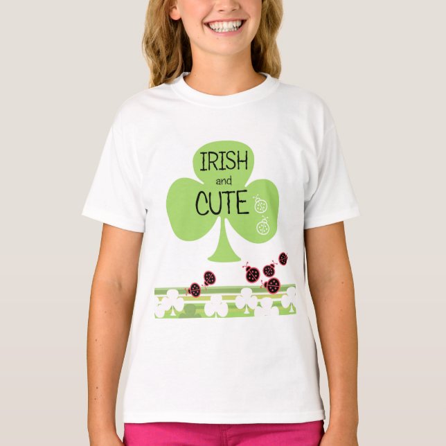 Irish and Cute Tee (Framsida)
