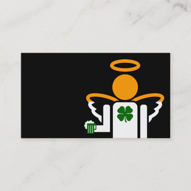 Irish angel : hi-fi divisions : visitkort (Framsida)