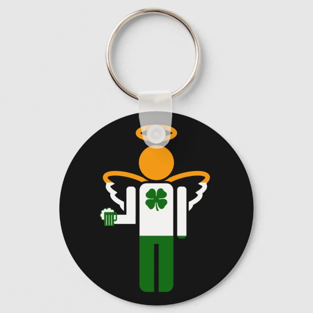Irish ängel. nyckelring (Framsida)
