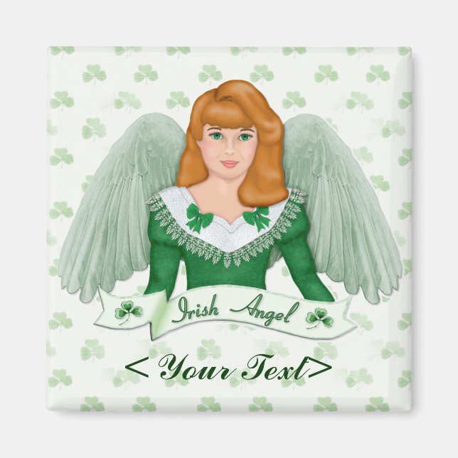 Irish Angel och Banner Magnet (Framsidan)