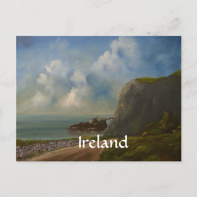 Irish Art Postkort Vykort (Framsida)