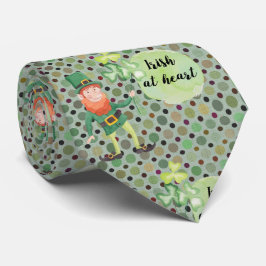 Irish at Heart Leprachaun St.Patrick's DayTie Slips