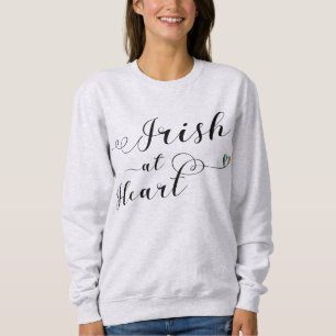 Irish At Heart Sweatshirt, Irland Tröja