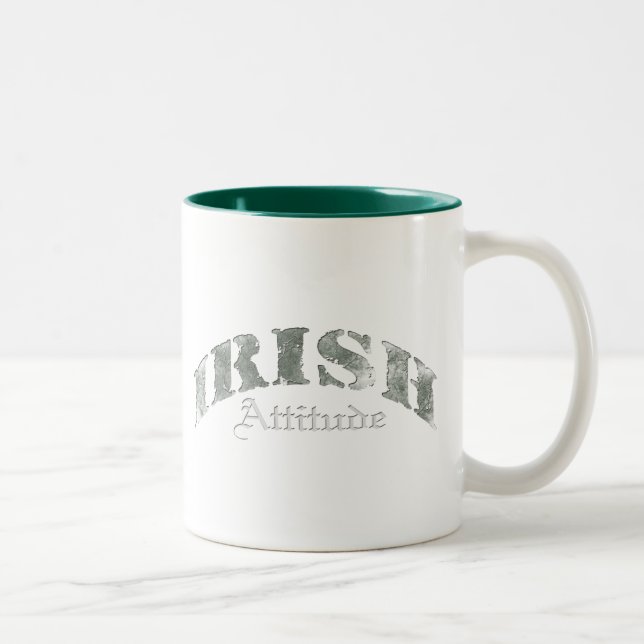 Irish Attitude Distress Två-Tonad Mugg (Höger)