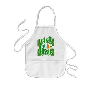 Irish aussie barnförkläde