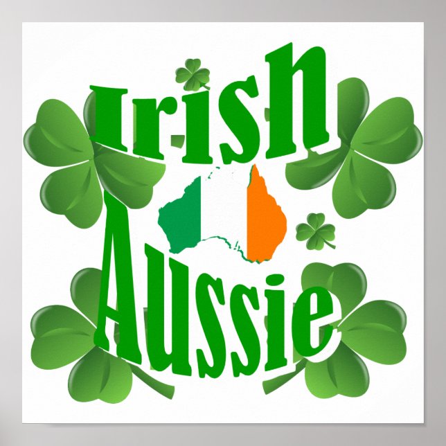 Irish aussie poster (Framsidan)