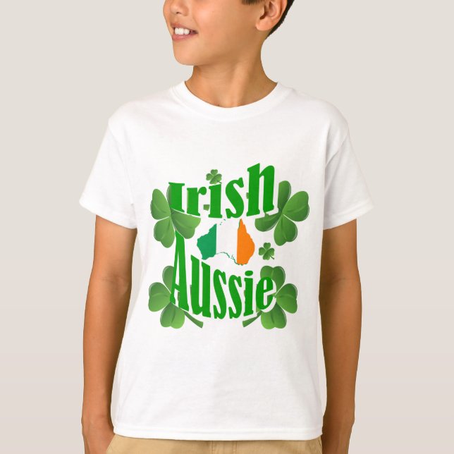 Irish Aussie T-shirt (Framsida)