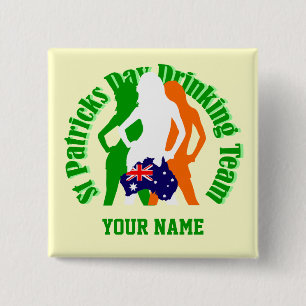 Irish Australian Girl St patrick's day Knapp