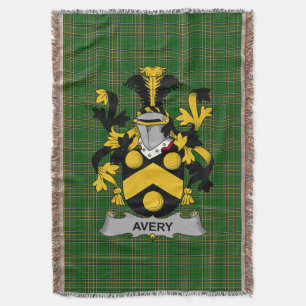 Irish Avery Jackar Arm Family Crest Ireland Filt