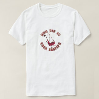 Irish Bagpipes Funny Humor Joke St. Patrick's Day Tee Shirt