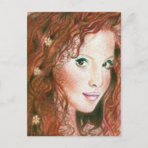 Irish Beauty Postcard Vykort