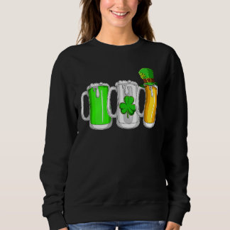 Irish Beer Ireland Flagga St Pattys Day Manar Wome T Shirt