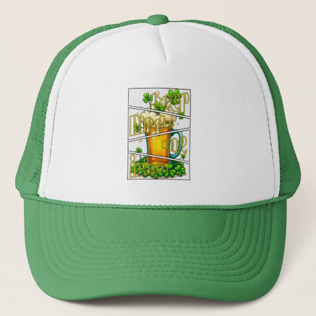 Irish Beer Mug St Patrick’s Day Shirt – boné Keps (Framsida)