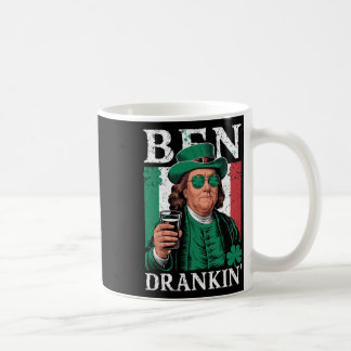 Irish Ben Drankin Beer - St Pattys Men And Women 1 Kaffemugg